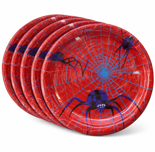Platos Desechables Spiderman Fiesta Cumpleaños Niños Pack 6
