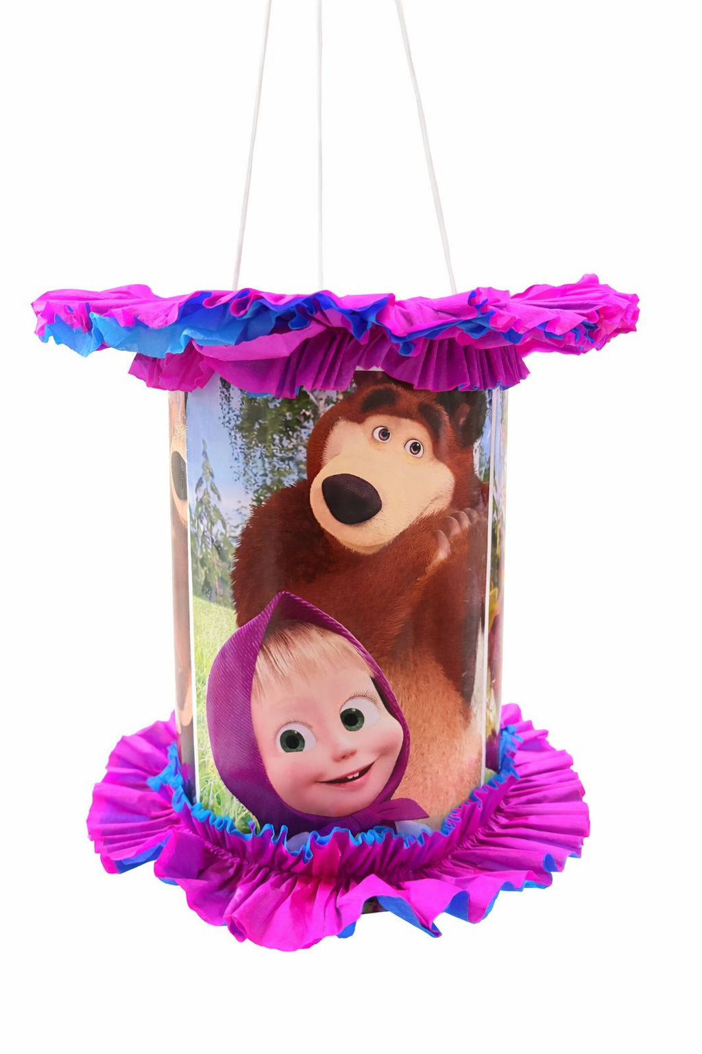 Piñata Masha Y El Oso 53 Cm Cumpleaños