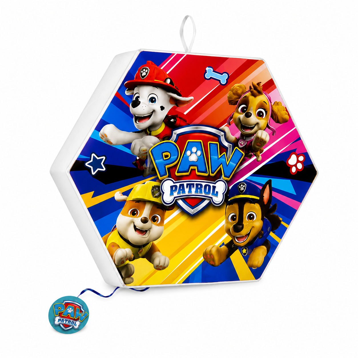 Piñata 3d Paw Patrol Decoración Cumpleaños