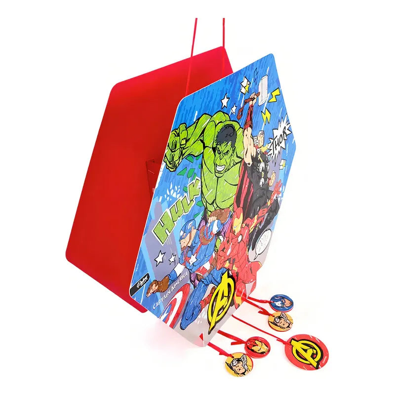 Piñata Cumpleaños Avengers Cotillón Activarte Color Multicolor Tamaño De La Piñata Mediana