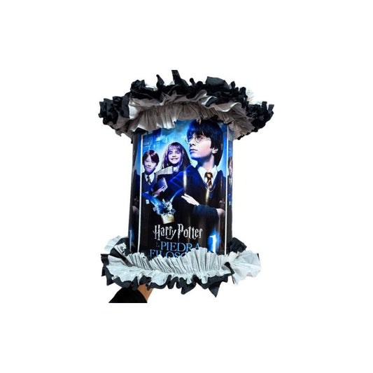 Piñata Cumpleaños Harry Potter Cotillón Negro