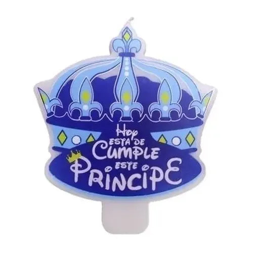 Vela De Cumpleaños Príncipe