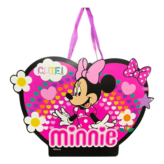 Piñata 3d Cumpleaños Minnie Mouse Cotillón Fucsia Minnie