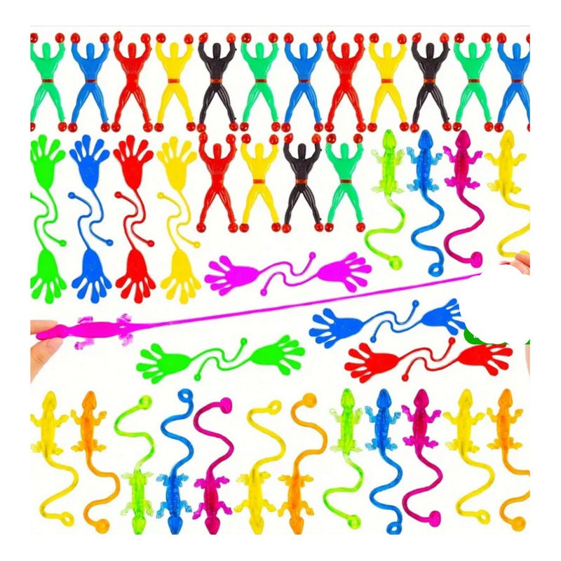 Pack 60 Juguetes De Pegaloco Sorpresas Cumpleaños Niños