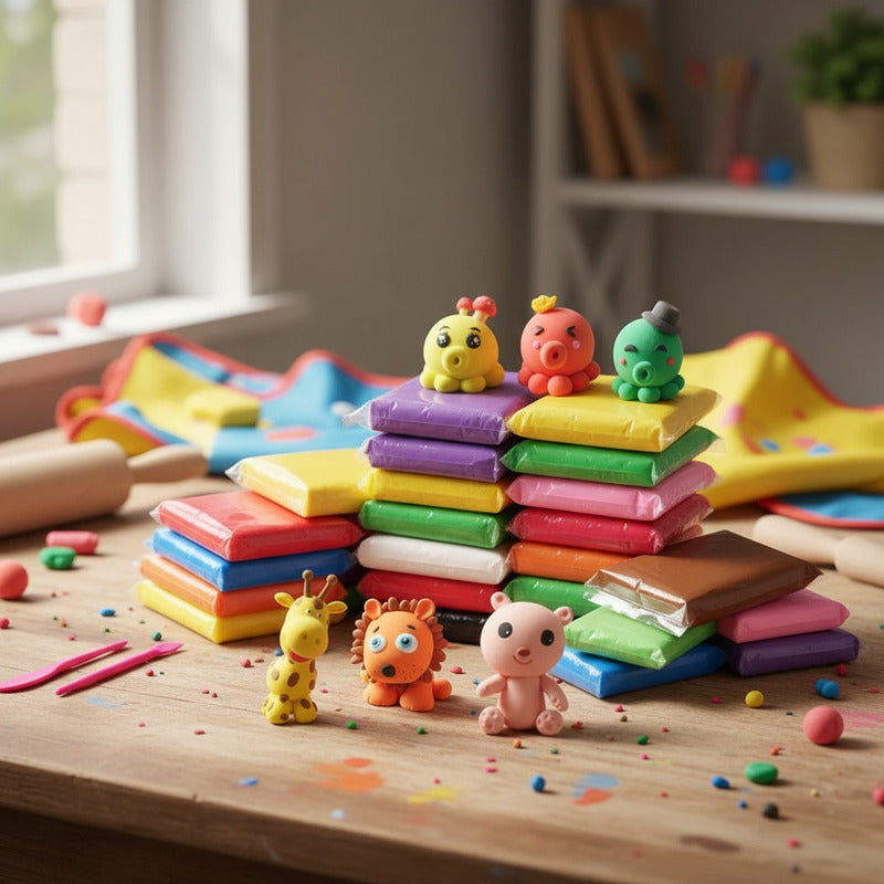 Pack 12 Masas Mágicas Slime Para Niños Surtido