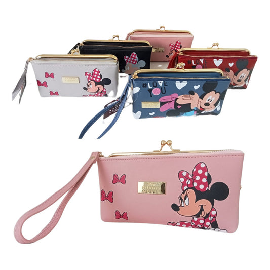 Billetera Mujer Disney Minnie Mouse Original