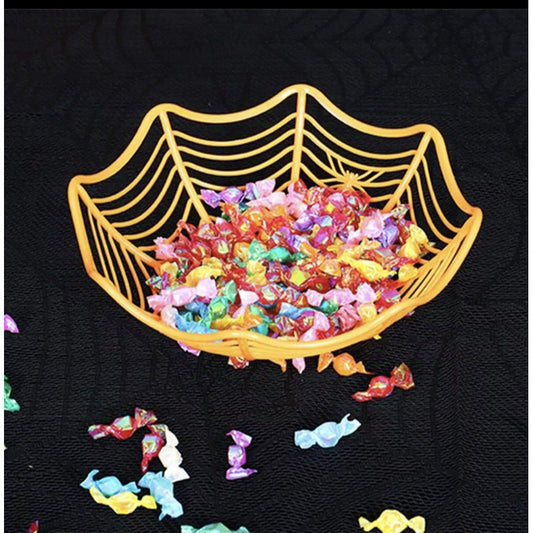 Bandeja Decoración Halloween Telaraña