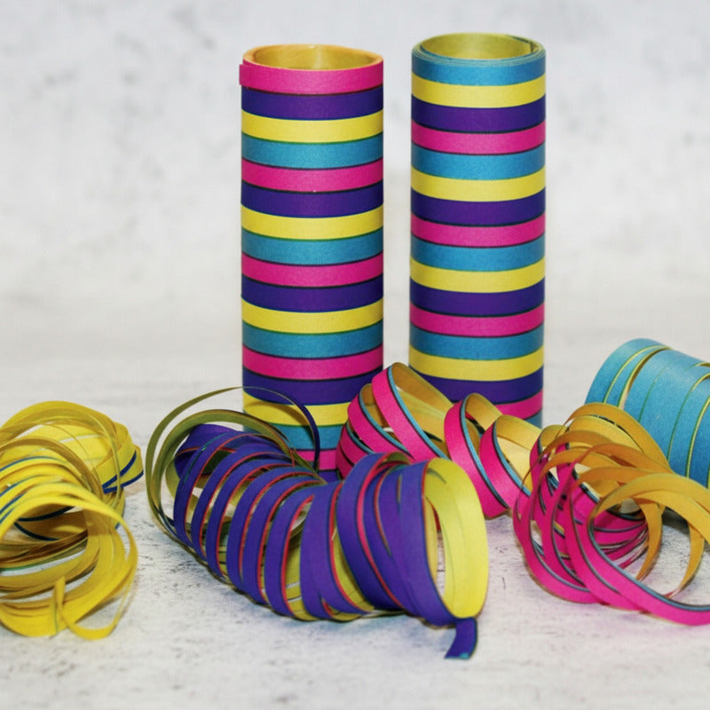 Cotillon Cumpleaños Serpentina Rollo De Papel (2 Unidades)