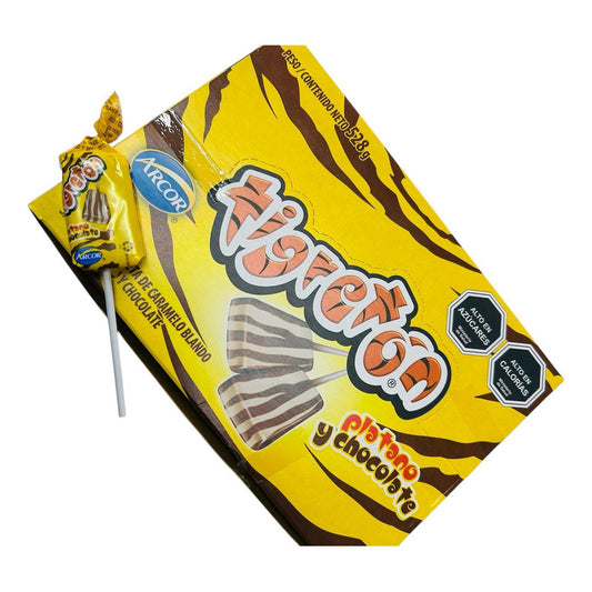 Paleta Tigreton De Chocolate Y Plátano ( 48 Unidades )