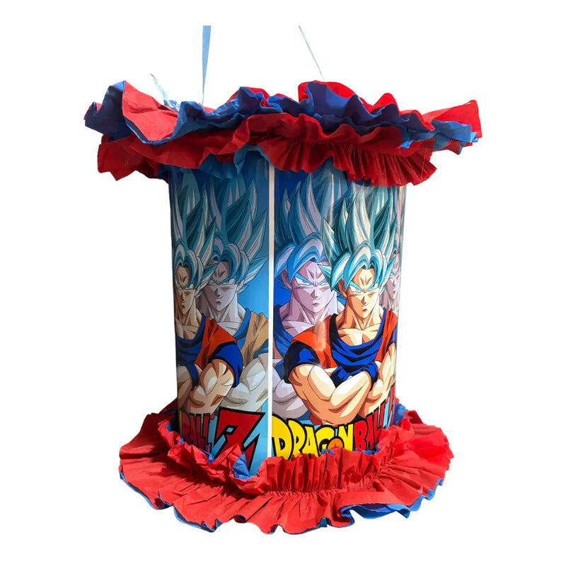 Piñata Cumpleaños Dragón Ball Z 53 Cm Roja Goku 53