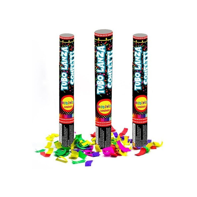 Tubo Lanza Confeti 30 Cm