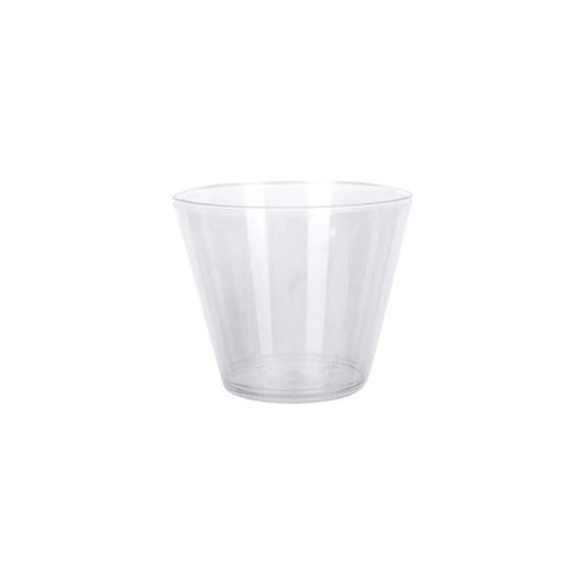 10 Vasos Para Postres Acrílicos Transparentes 270 Ml