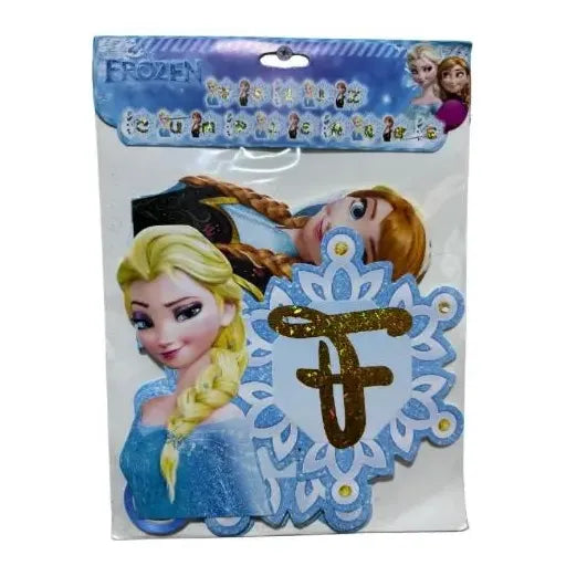 Cotillón Cumpleaños Frozen Guirnalda