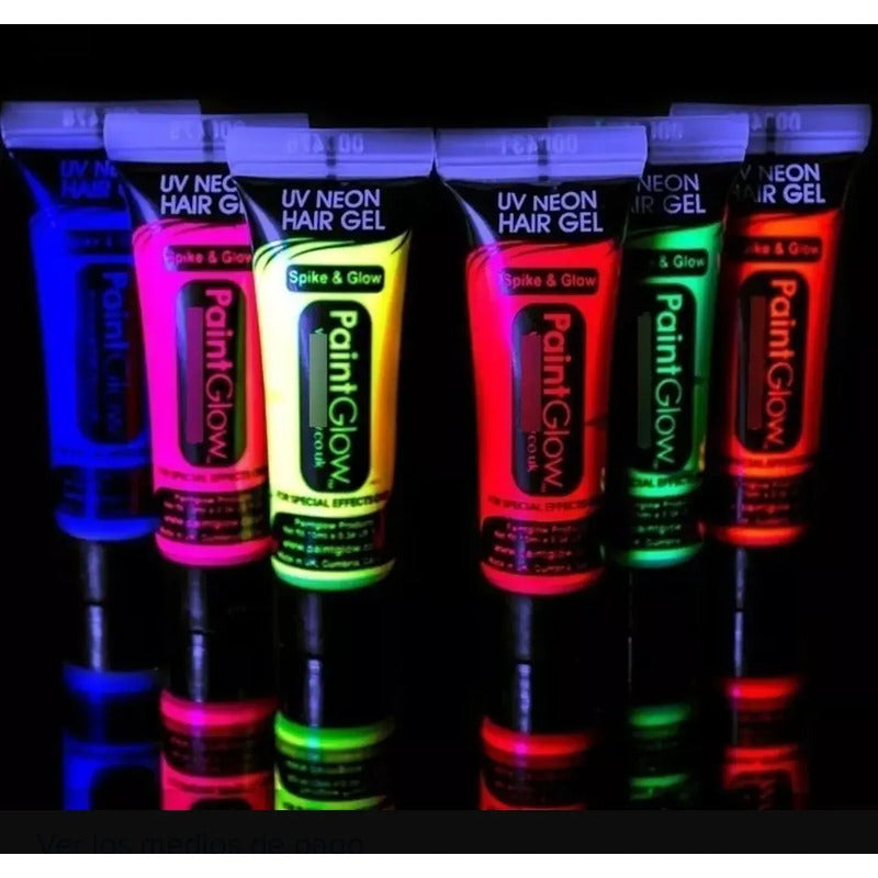 Maquillaje Fluor Liquido Neon 3 Unidades