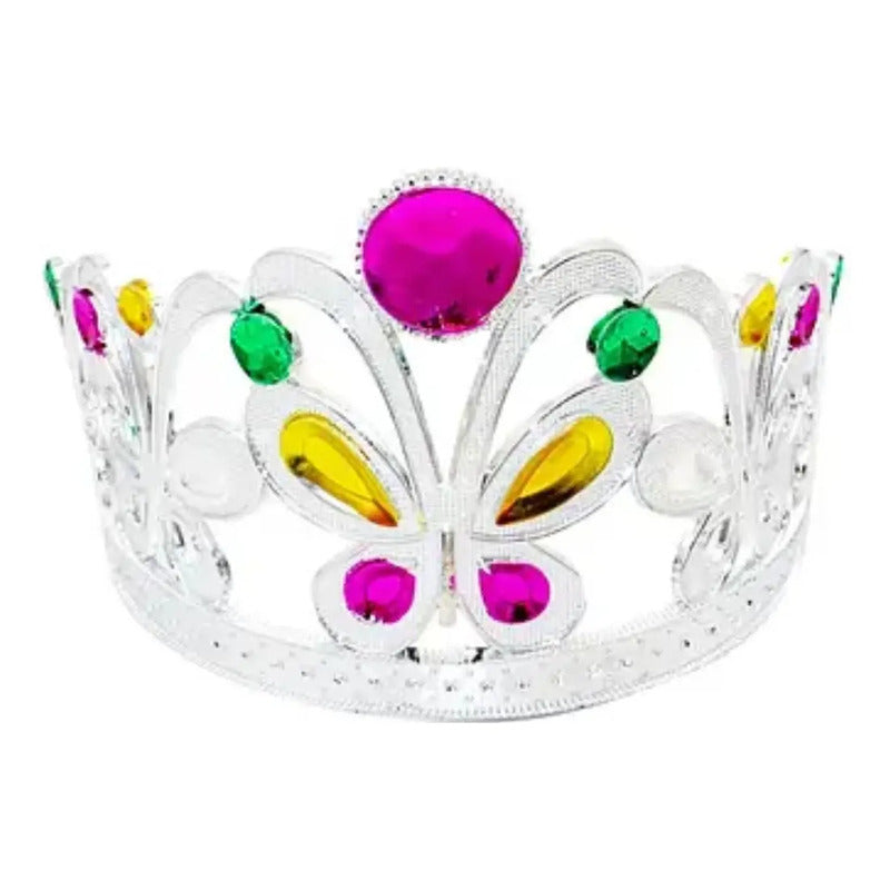 Corona Mariposa De Plástico De Cumpleaños