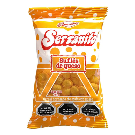 Sufles De Queso Serranito Fruna ( 12 Unidades )