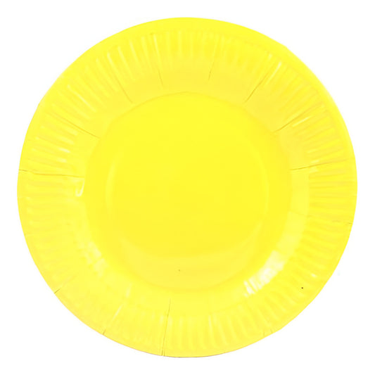 Pack 10 Plato Cartón Cumpleaños De Color Para Fiestas