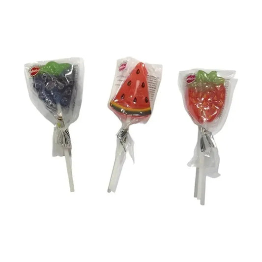 Paletas Frutales Mabu Con Azúcar Pack 20 Unidades