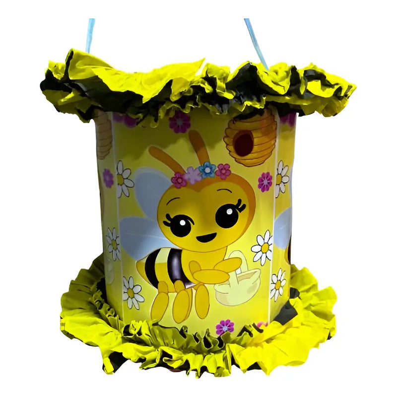 Piñata Cumpleaños Abejita Payaso Plim Plim 53 Cm Amarillo Abejita 53