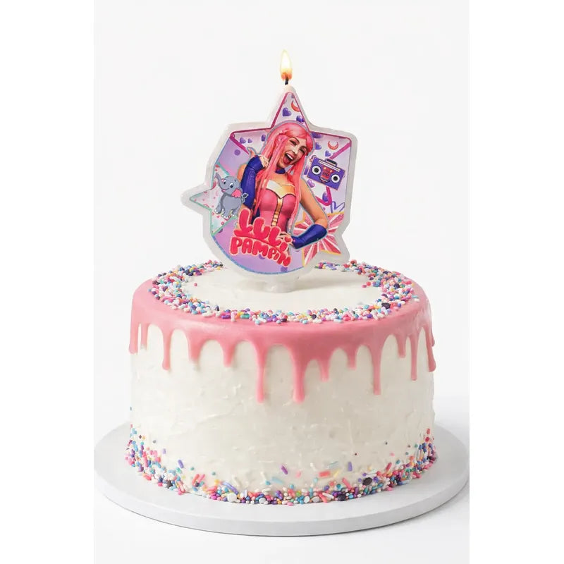 Vela Cumpleaños Luli Pampin