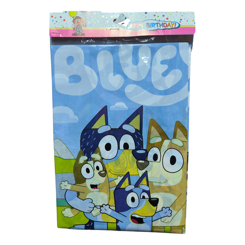 Cotillón Infantil Mantel Cumpleaños Bluey