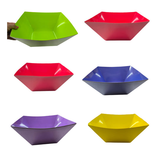 Pack 2 Bandejas Cumpleaños Ondas De Cartón 29 Cm