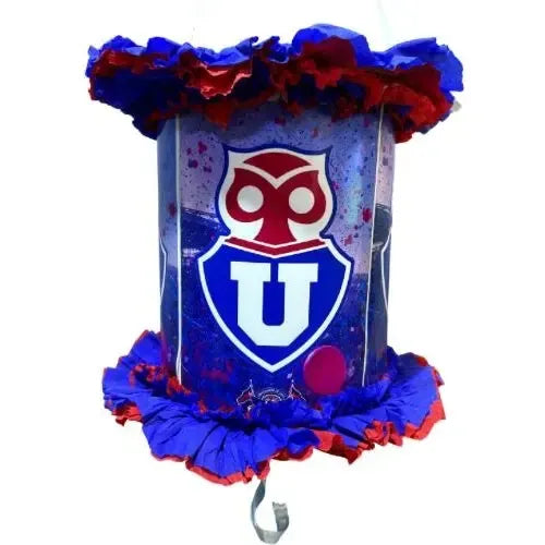 Piñata Cumpleaños Universidad De Chile La U Azul