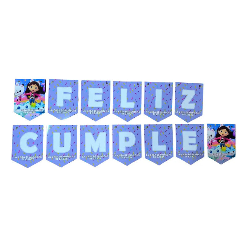 Cotillón Feliz Cumple Casa De Gabby