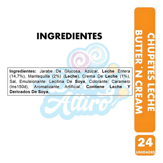 Coyacs De Leche - Butter And Cream (bolsa Con 24 Unidades)