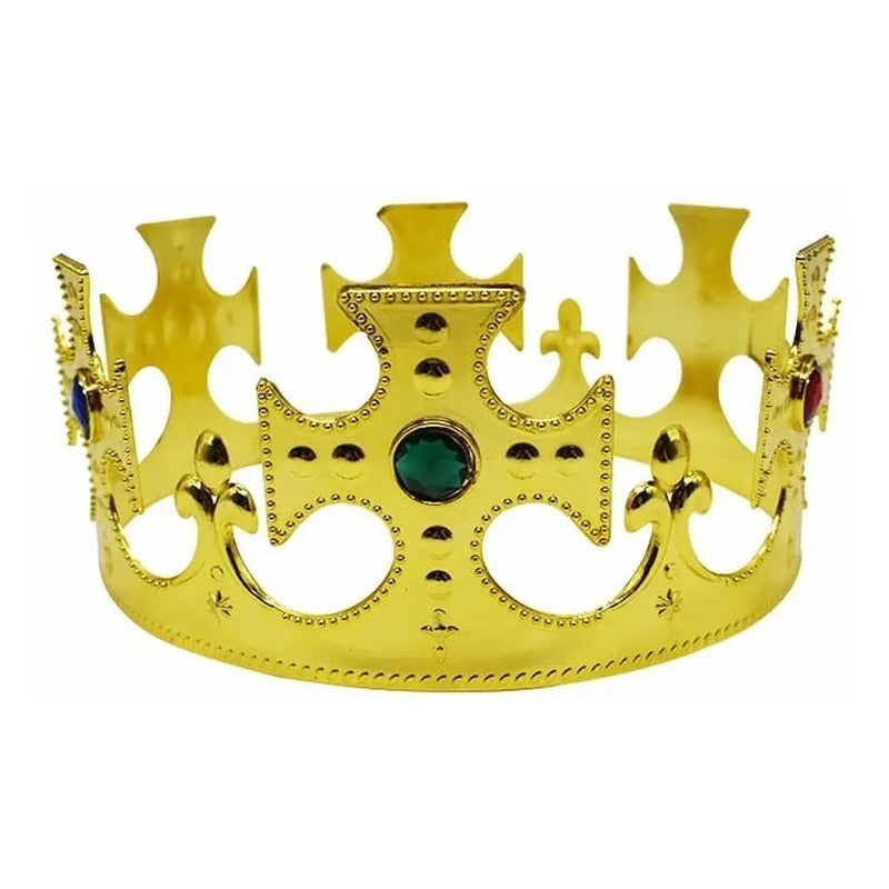 Corona De Cumpleaños Rey Dorado