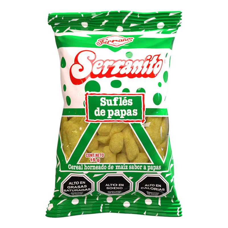 Sufles Sabor A Papá Serranito Fruna ( 12 Unidades )