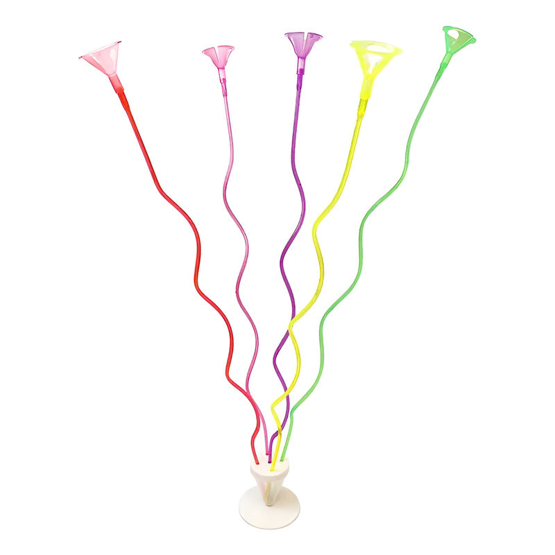 Soporte De Globos Ondas De Colores