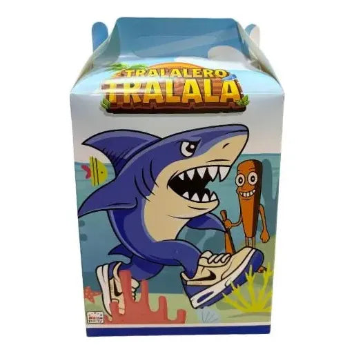 Pack 10 Cajitas De Cumpleaños Y Cotillón Tralaleros Brainrot