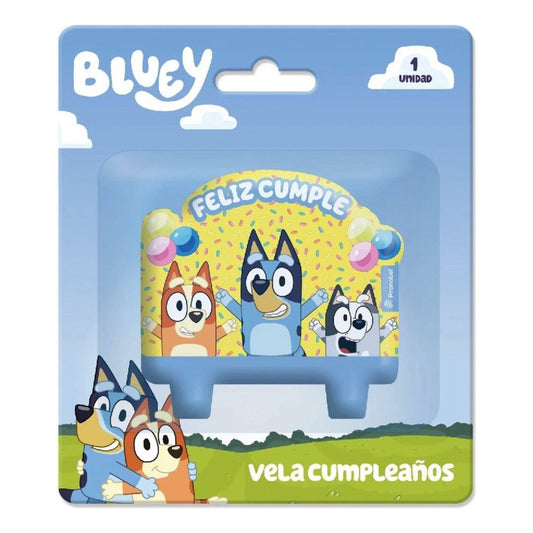 Vela De Cumpleaños Bluey