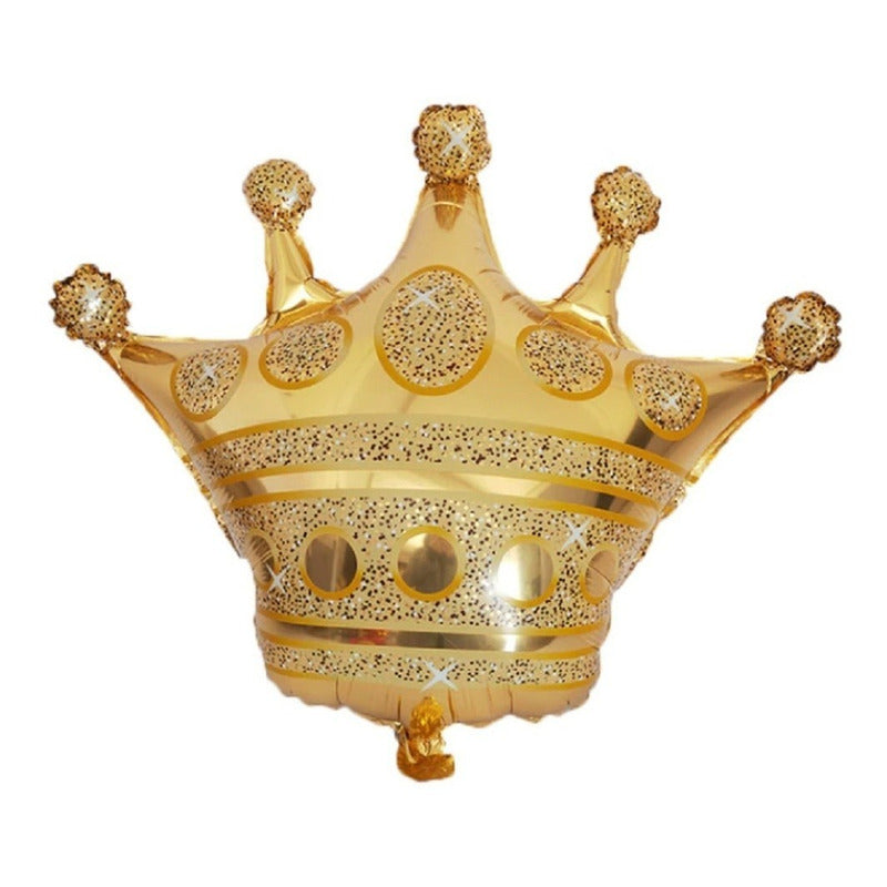 Globo Metálico Corona 76cm