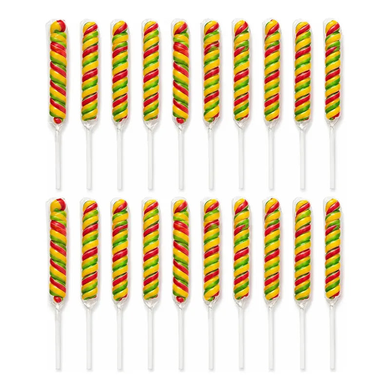 X 20 Chupete Dulce Coyac Espiral Pirulo De Caramelo