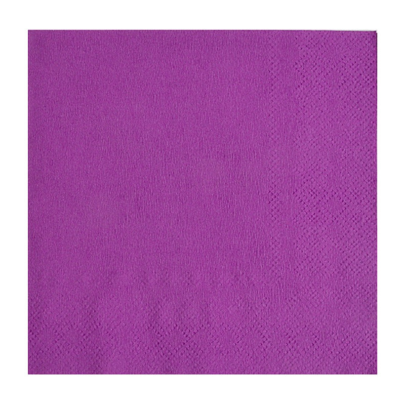 20 Servilletas Desechables De Color A Elección