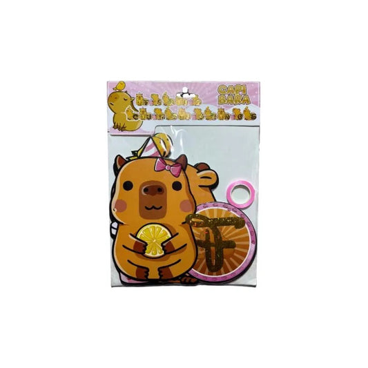 Cotillón Cumpleaños Feliz Cumpleaños Capybara Capibara