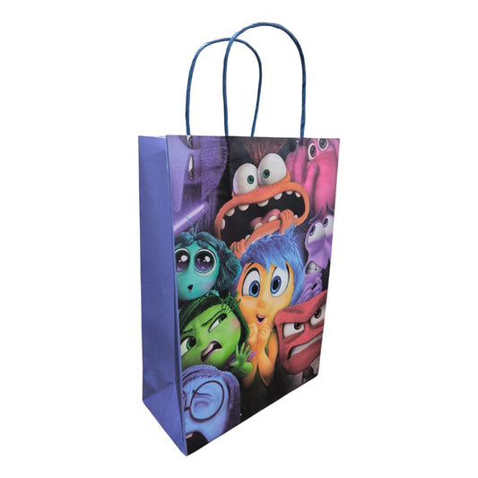 Pack 10 Bolsas De Cumpleaños Intensamente 22x32 Cm