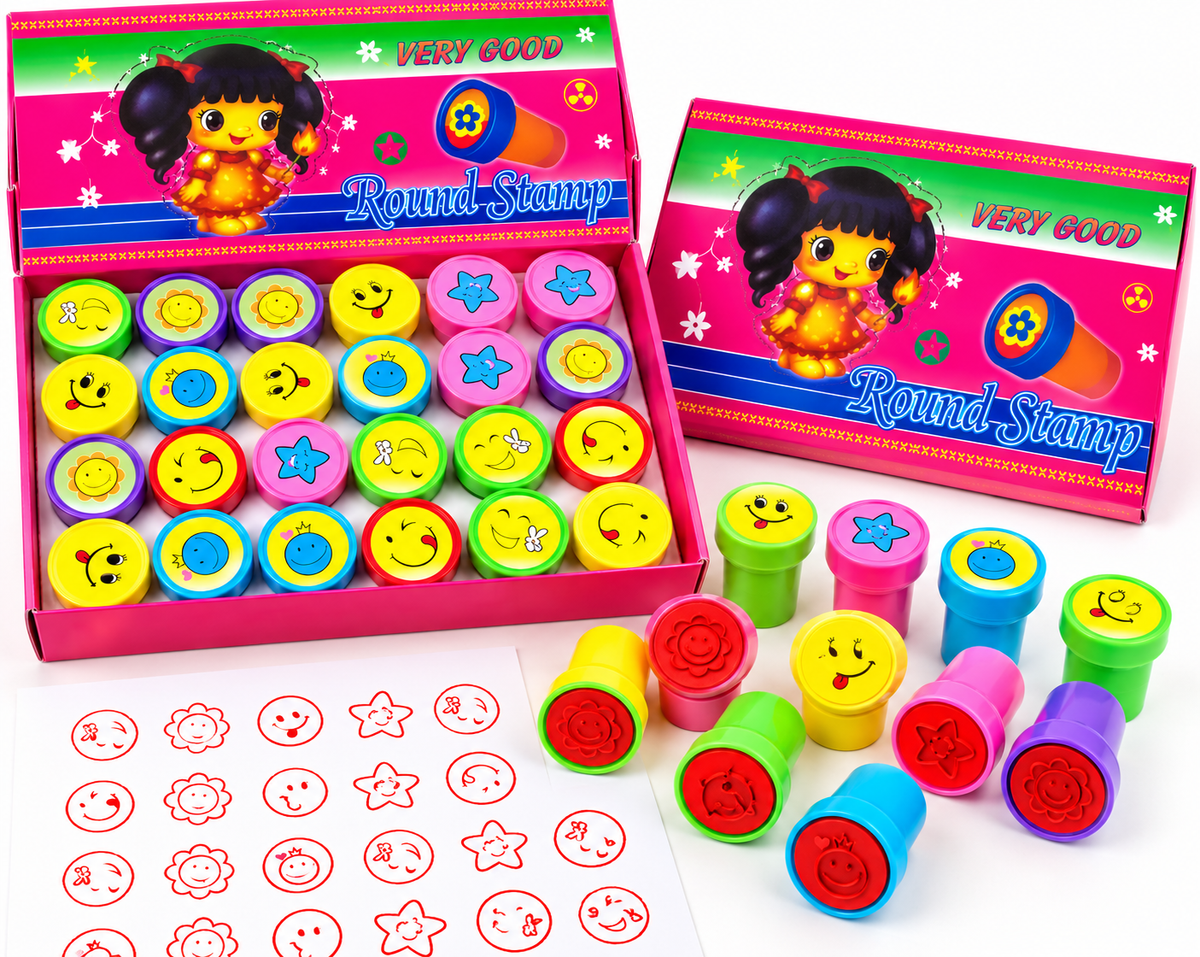 24 Timbres De Juguete Para Niños Sorpresas De Cumpleaños
