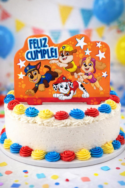 Vela De Cumpleaños Paw Patrol