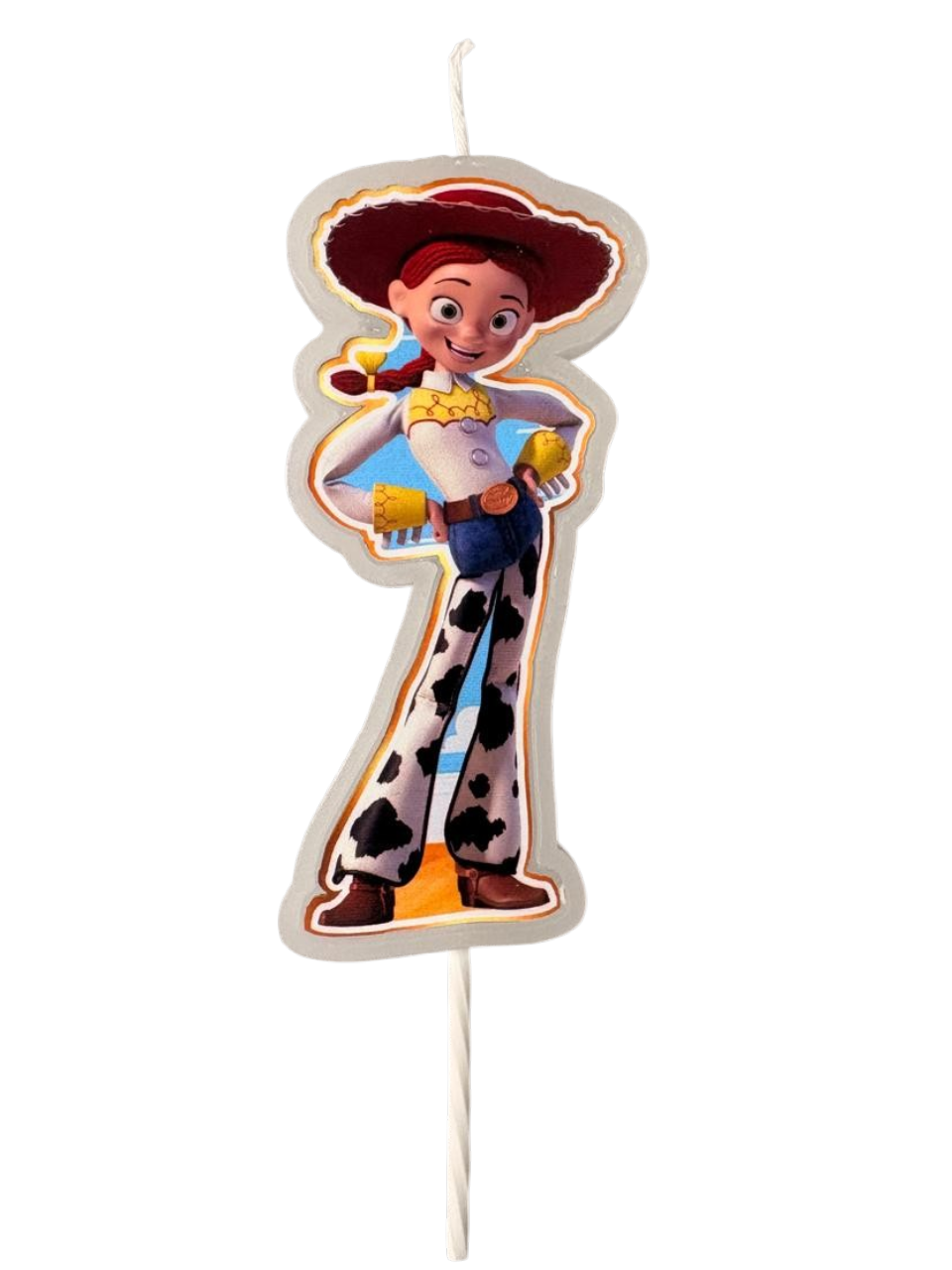 Vela De Cumpleaños Jessie Toy Story Para Torta