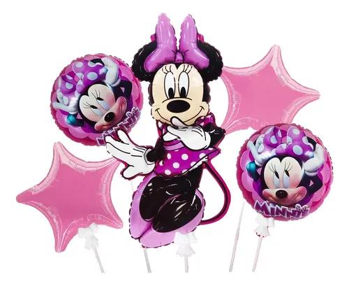 Set De Globos 5 Piezas Minnie Mouse