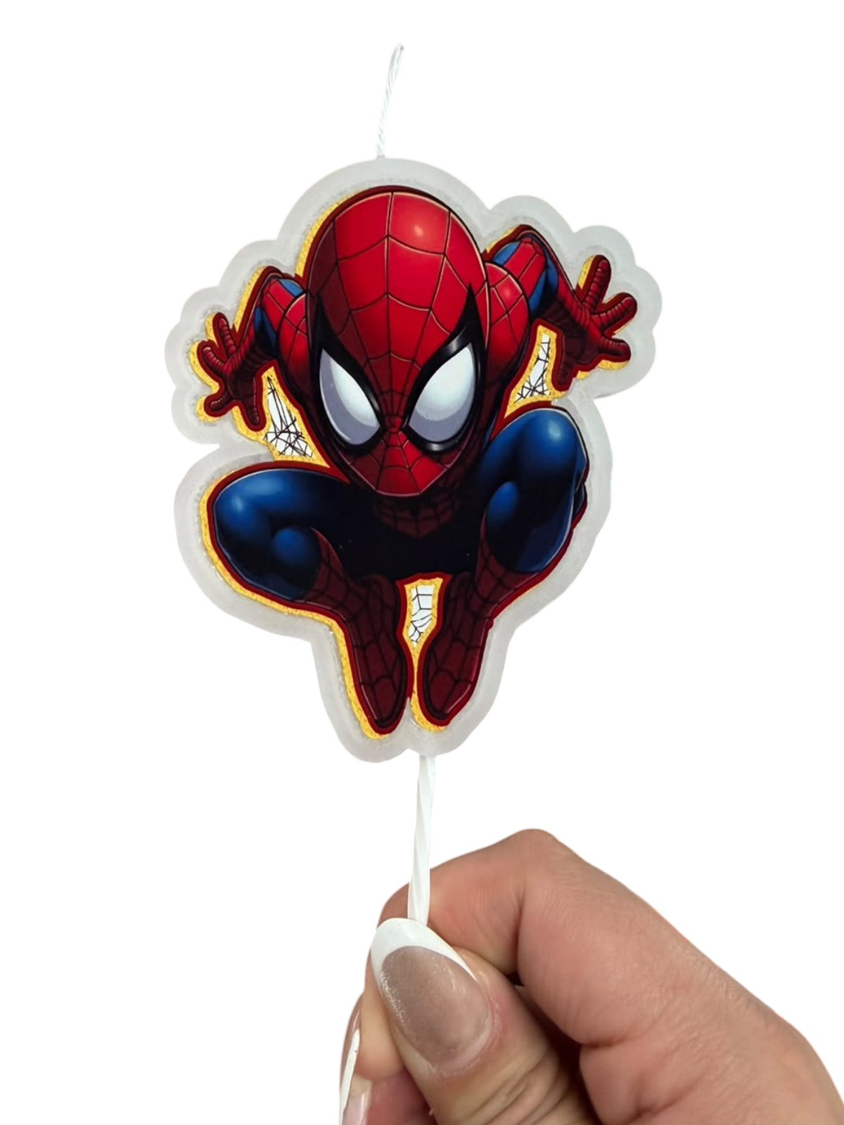 Vela Cumpleaños Spiderman Cotillón