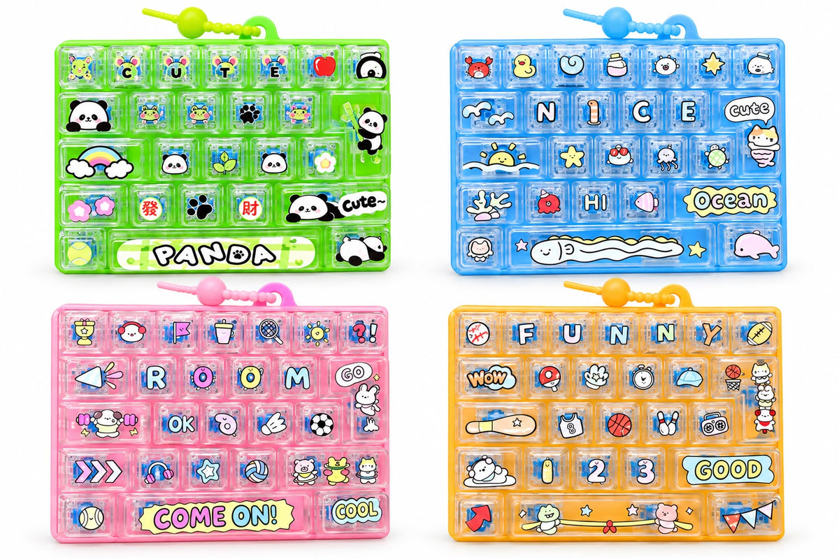 Pop It Teclado Juguete Niño Sensorial Antiestrés x 1