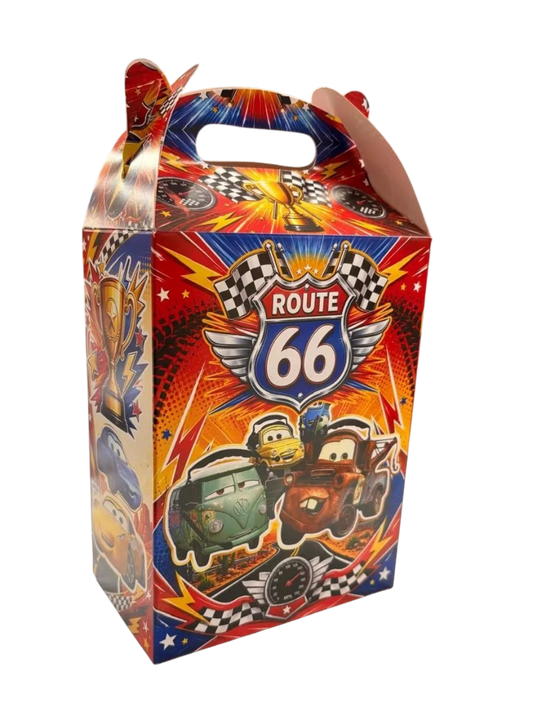 Pack 10 Cajitas Cumpleaños O Sorpresas Cars Rayo Mc Queen