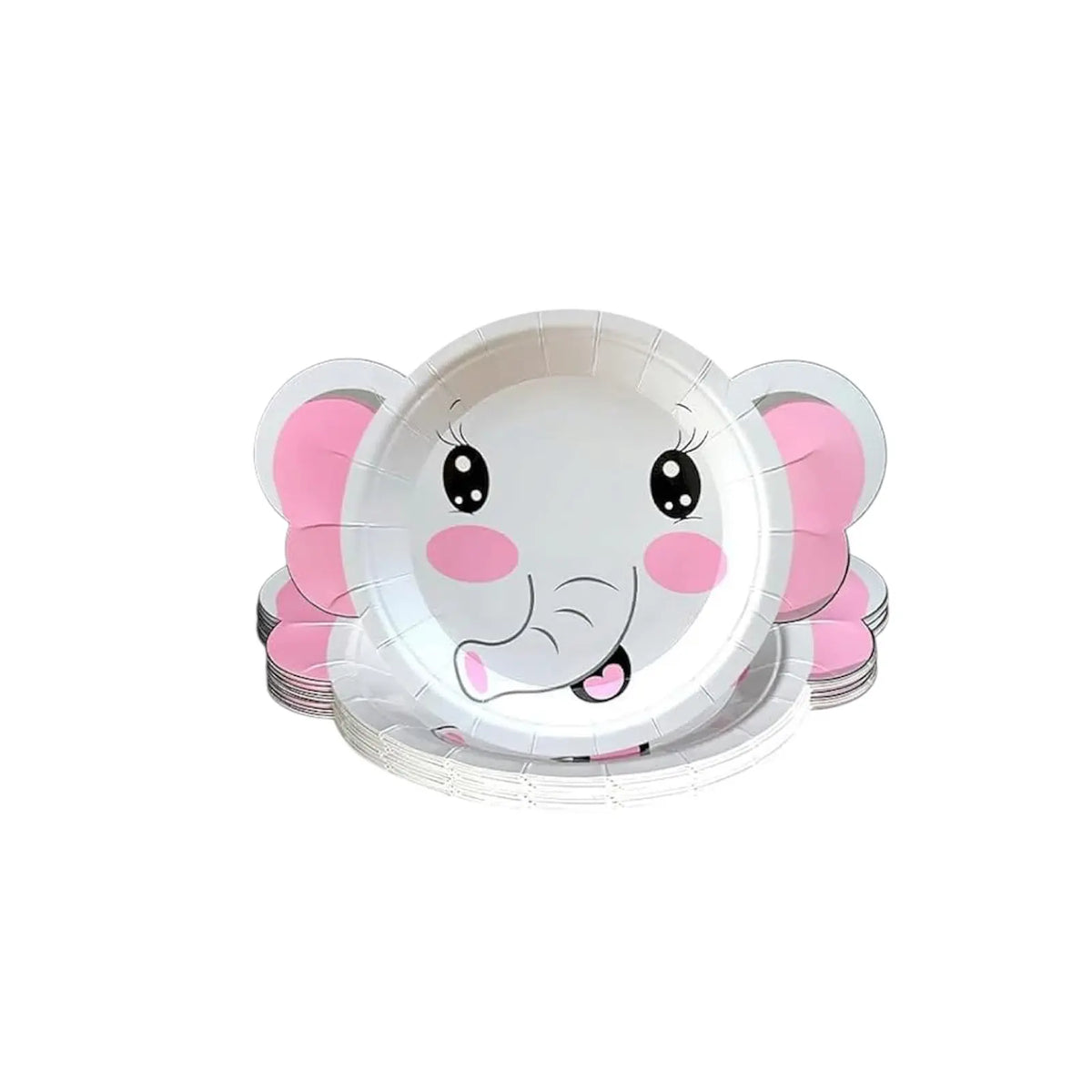 Platos Desechables Animales De La Selva Pack 6 Unidades