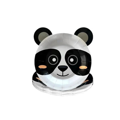 Platos Desechables Animales De La Selva Pack 6 Unidades