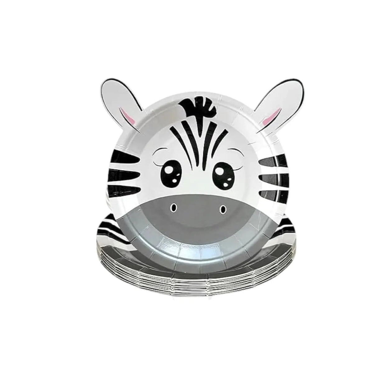 Platos Desechables Animales De La Selva Pack 6 Unidades