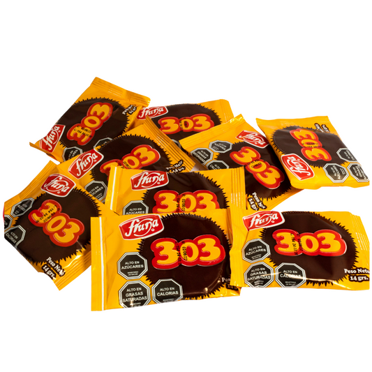 Galletas chocolate fruna 303 (25 unidades])